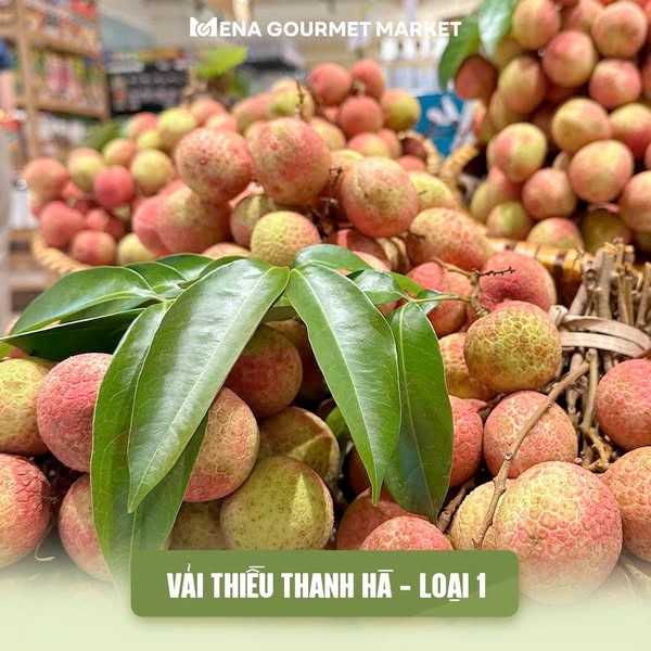 Vải Thiều Thanh Hà Loại 1 Tại Mena Gourmet Market