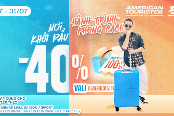 Vali American Tourister tại SkyShop